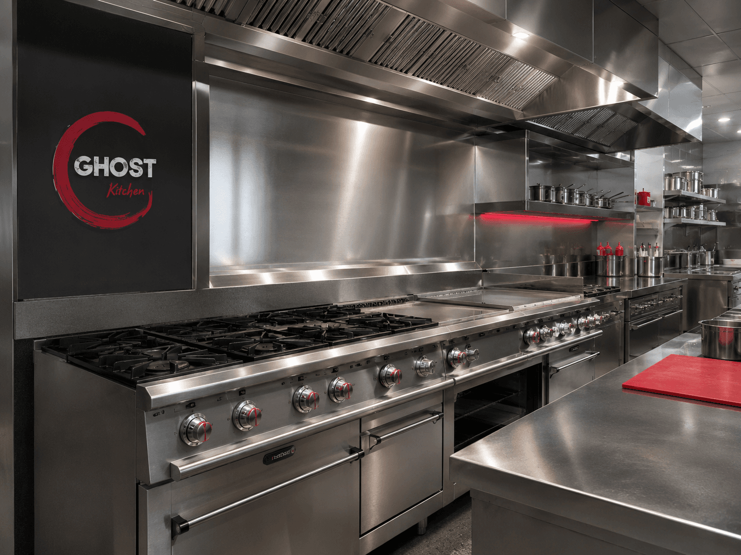 Clean prep zone maintained to commercial standards